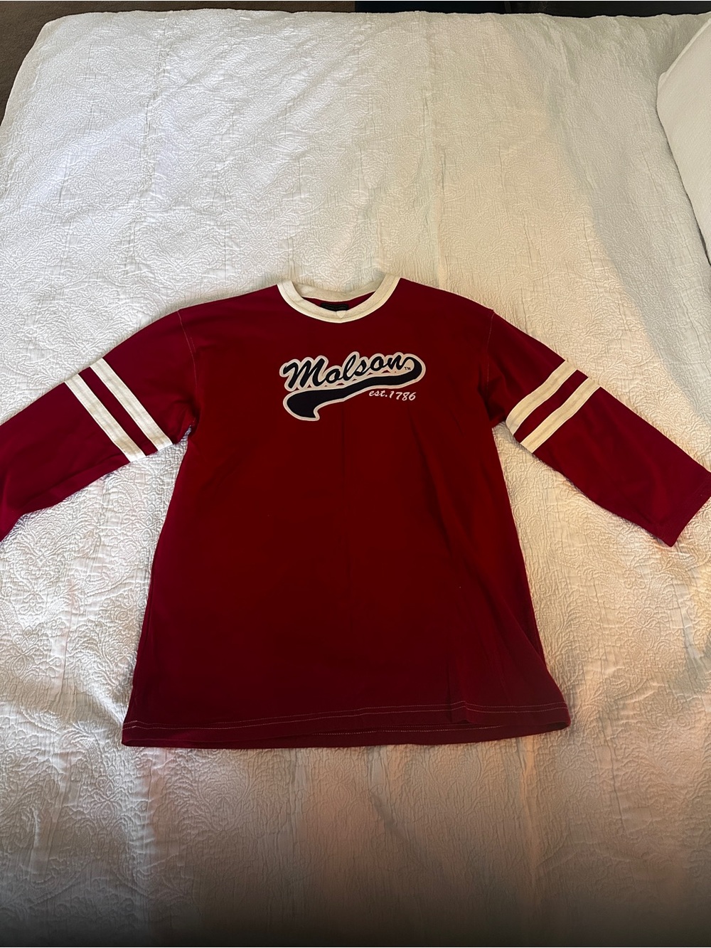 Vintage Molson Baseball T